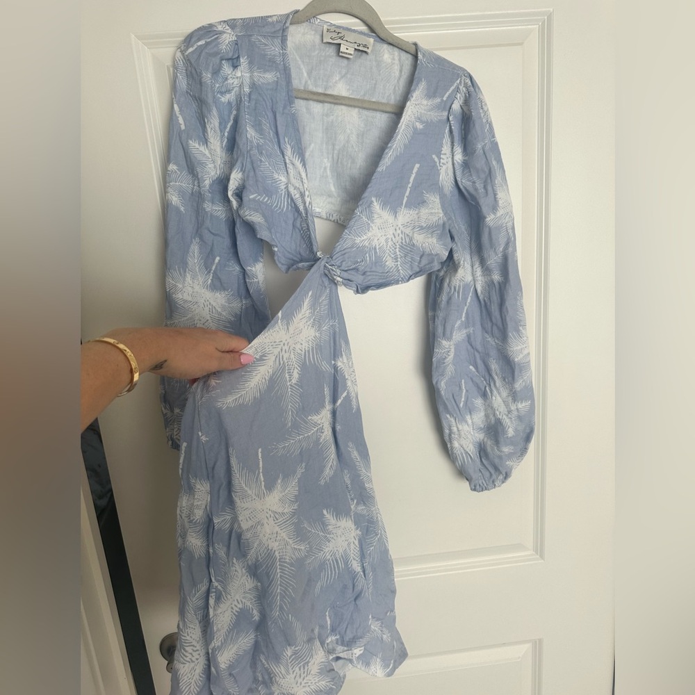 Cut out Palm Dress